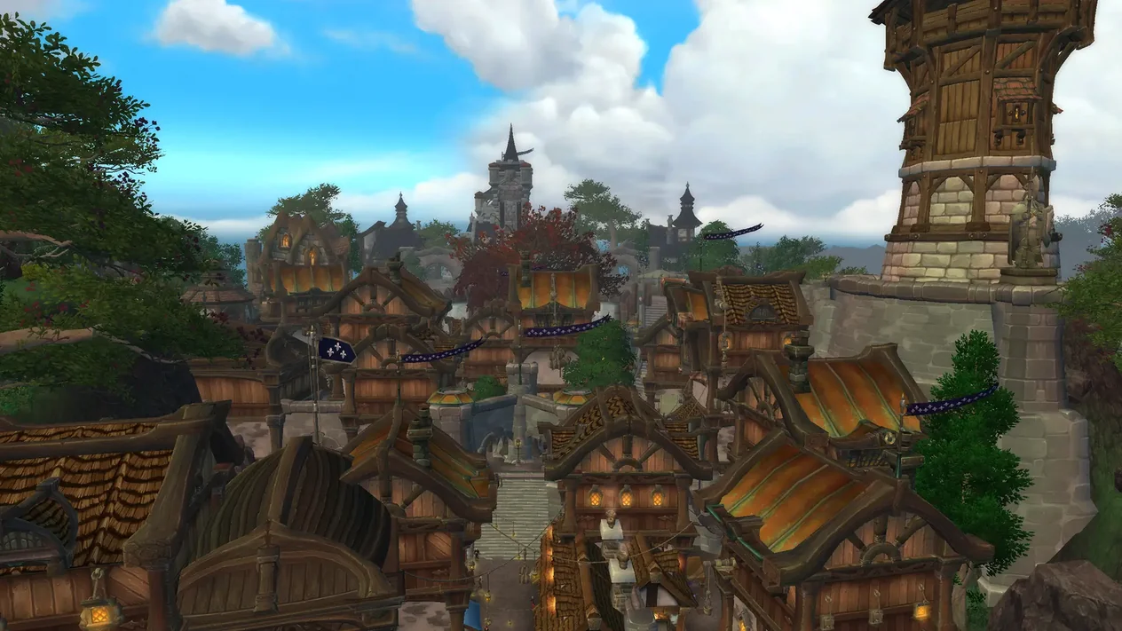 Fantasy město ve světě Forgotten Realms na WoW RolePlay serveru Draconia RP